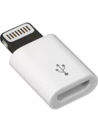 Переходник Micro USB(Мама) на Lightning(Папа) для iPhone, iPad, iPod