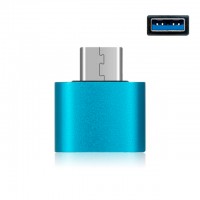 Переходник OTG USB-A(Мама) на Type-C(Папа) Azure | Адаптер для зарядки