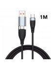 Зарядный кабель Foxconn 2 в 1 Fast Speed Type-C 100w 1m - Кабель для iPad, Samsung, Xiaomi, ASUS, Motorola, Nokia, Meizu, Huawei | 1м