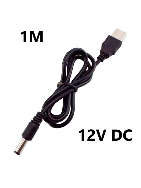 Кабель USB-A Foxconn Converter 12V DC Router Emergency | 1м