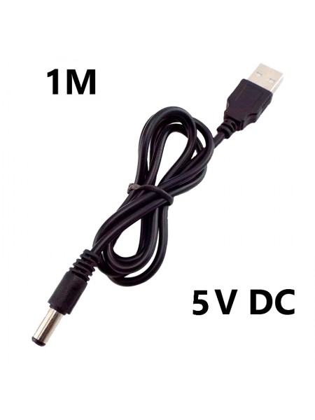 Кабель USB-A Foxconn Converter 5V DC Router Emergency | 1м