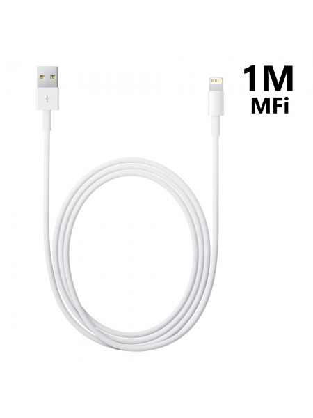 Зарядный кабель Foxconn Orig 1m Lightning - USB md818 кабель синхронизации для Apple iPhone iPod iPad Airpods 1м