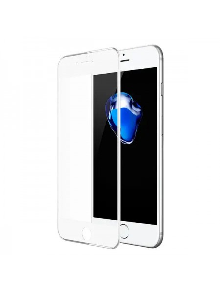 Скло Silicone Edge 3D  iPhone 7+,8+ |  0.33mm