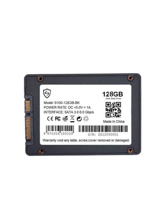 Накопитель SSD SATA III 2.5" 128Gb 3D TLC | для Macbook Pro, iMac, Mac mini, Ноутбука, ПК, Карманных SSD 128Gb
